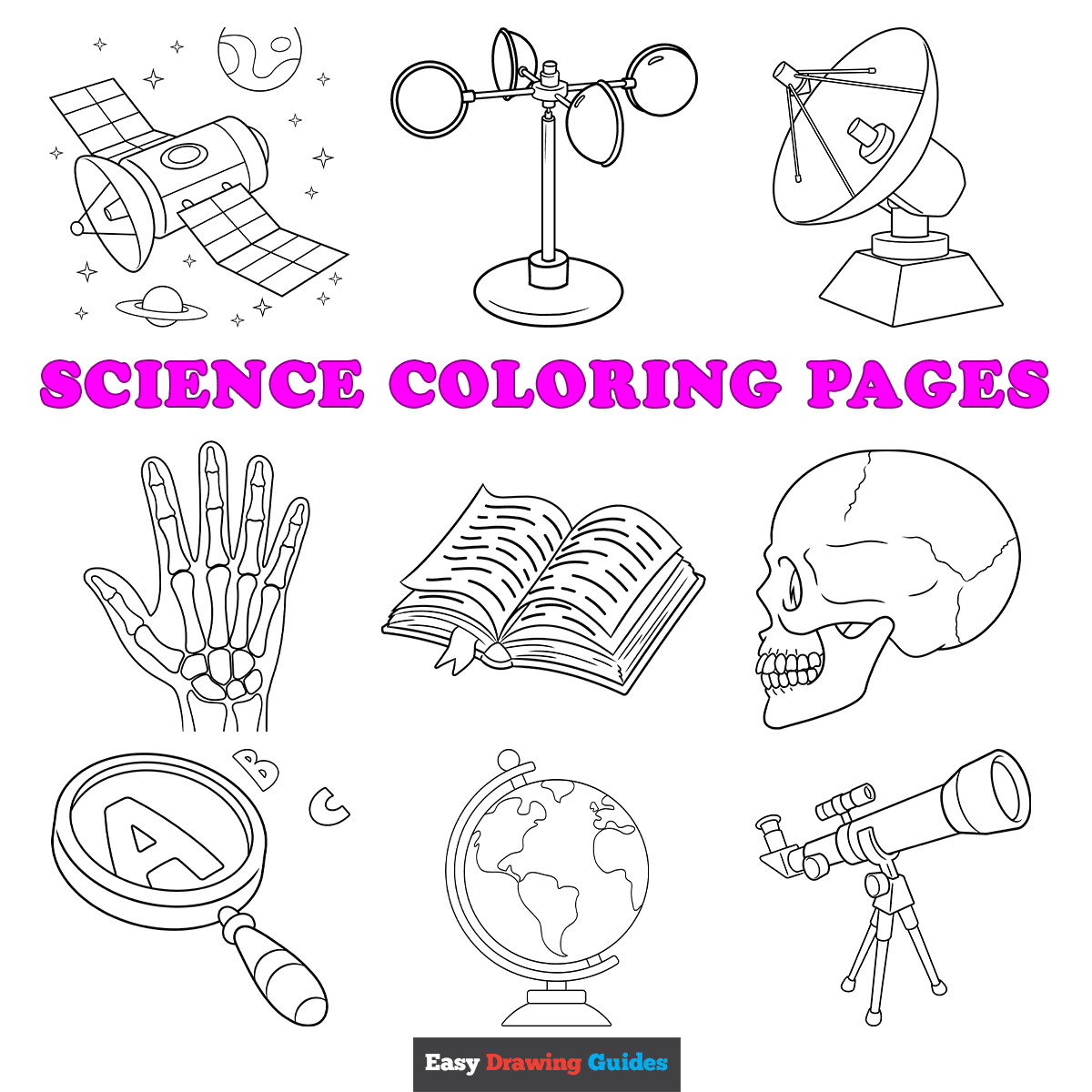 Free Printable Science Coloring Pages For Kids