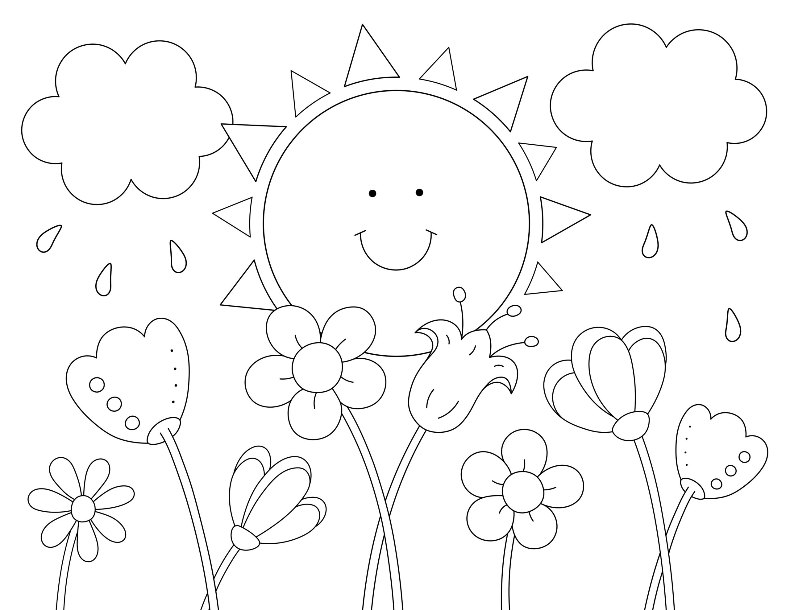 Free Printable Summer Colouring Pages For Kids Happy Toddler Playtime