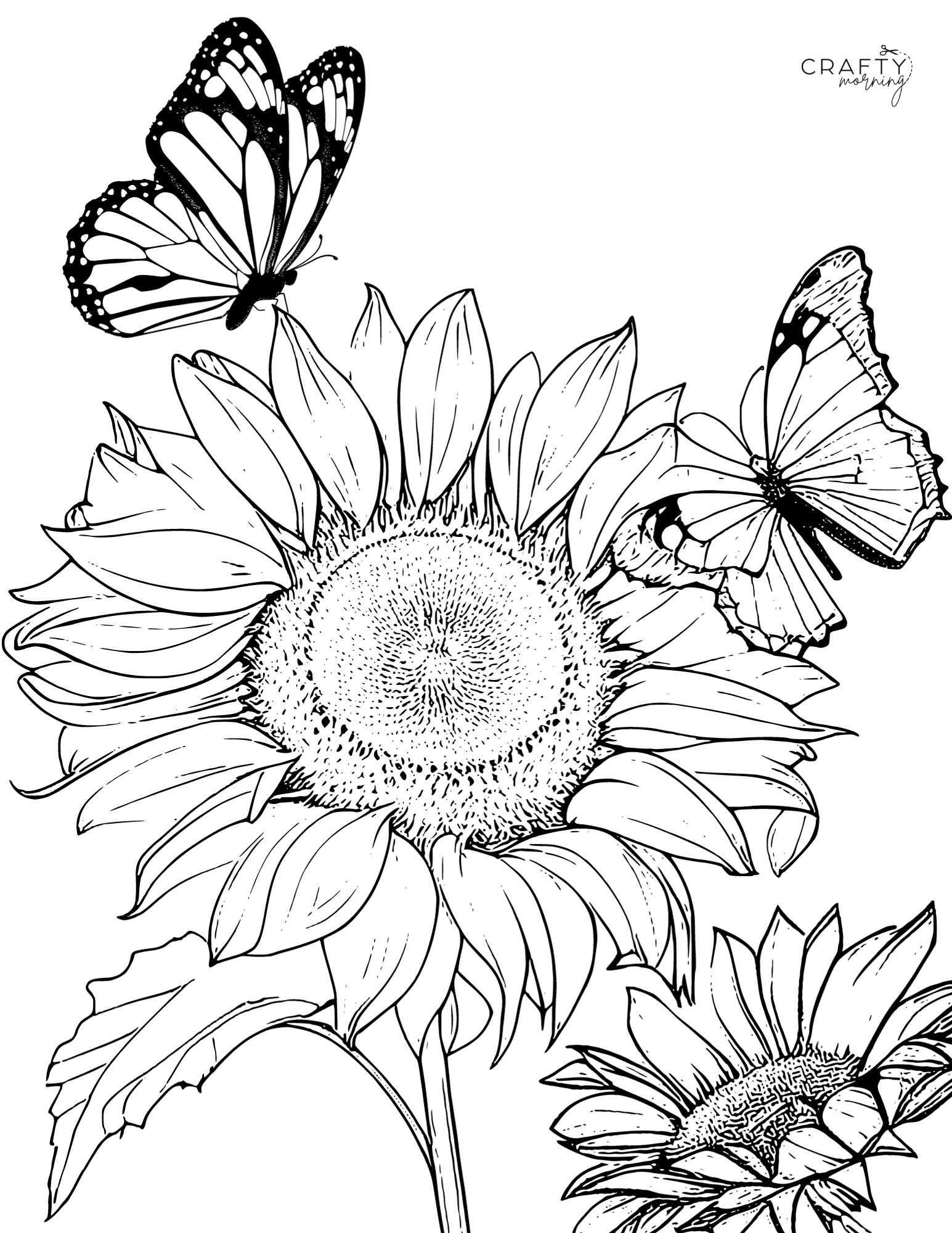 Free Printable Sunflower Coloring Pages Crafty Morning Free Printable Sunflower Coloring Pages Crafty Morning
