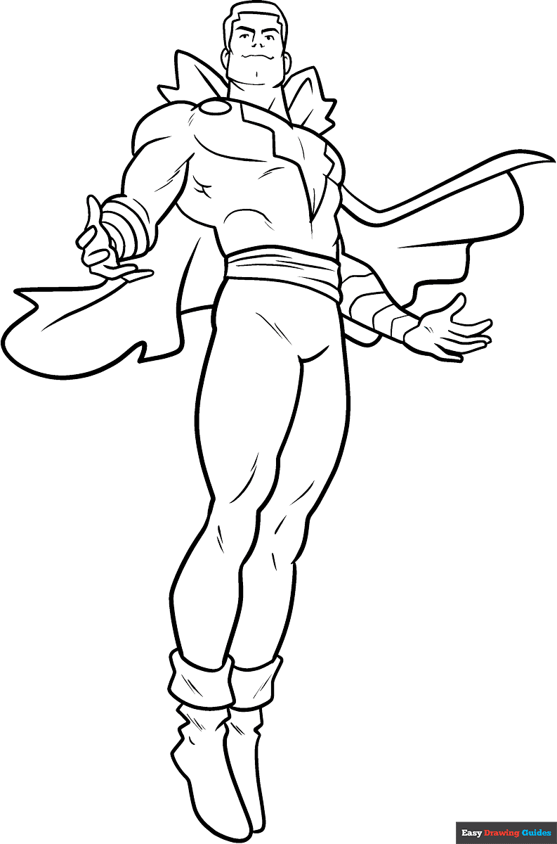 Free Printable Superhero Coloring Pages For Kids