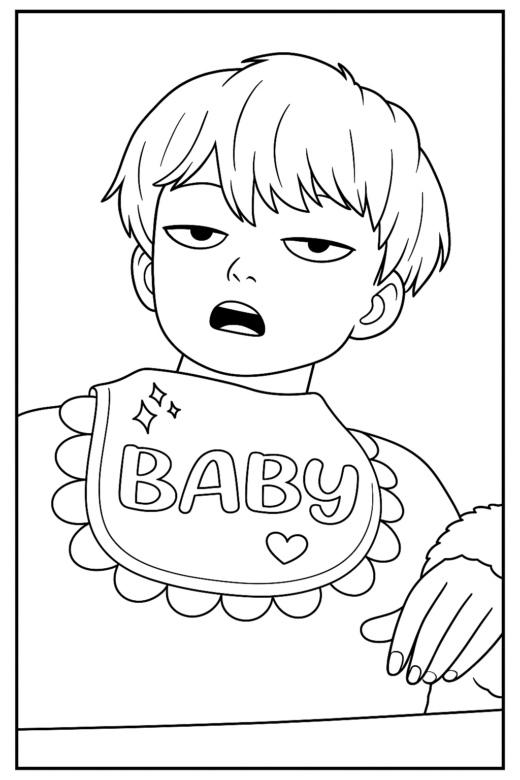 Free Saja Boys Coloring Pages KPop Demon Hunters Printable PDF PNG No Login 