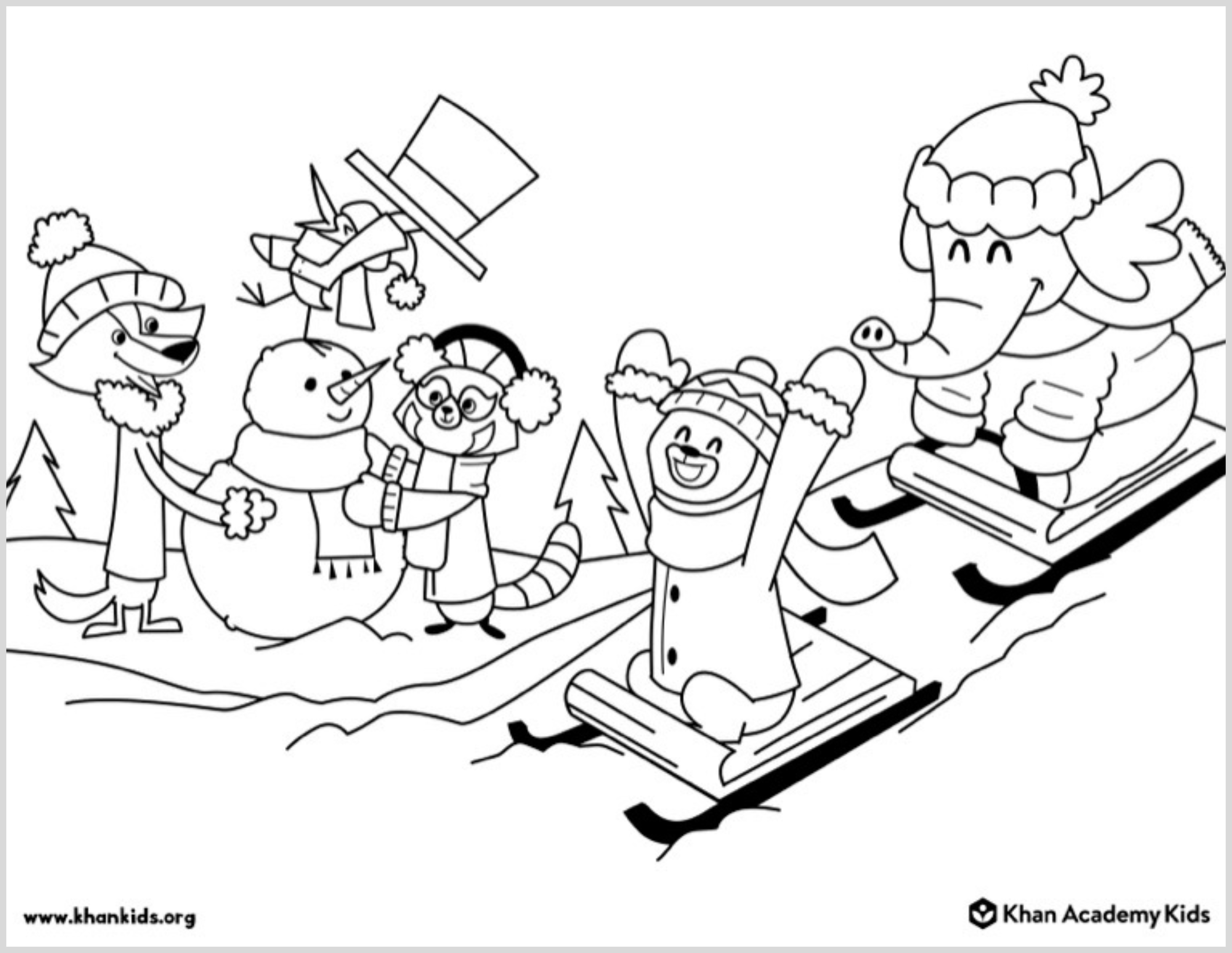 Free Winter Coloring Pages For Kids Khan Academy Blog