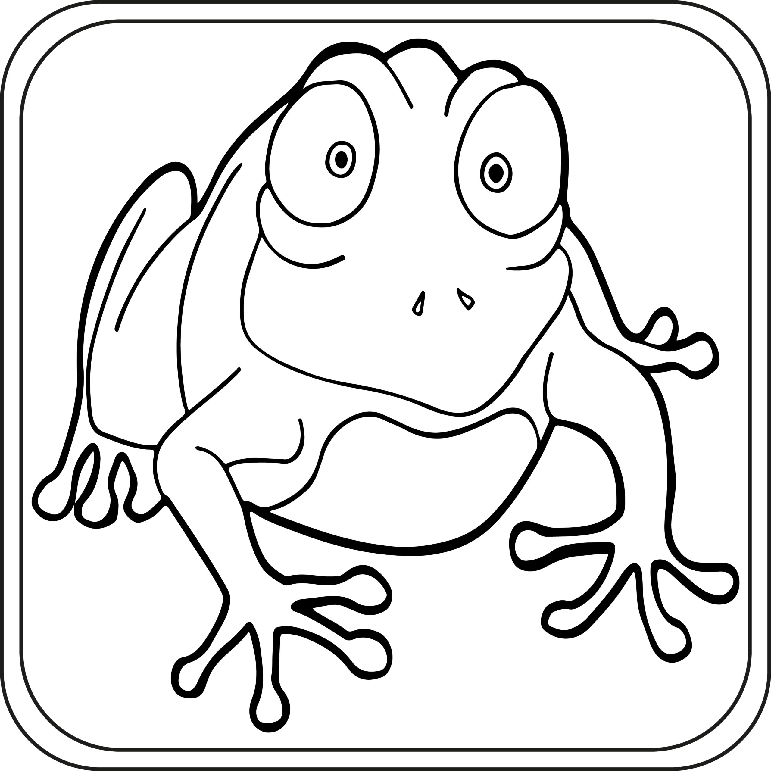 Frog Coloring Pages Preschool Kindergarten First Grade Made By Teachers