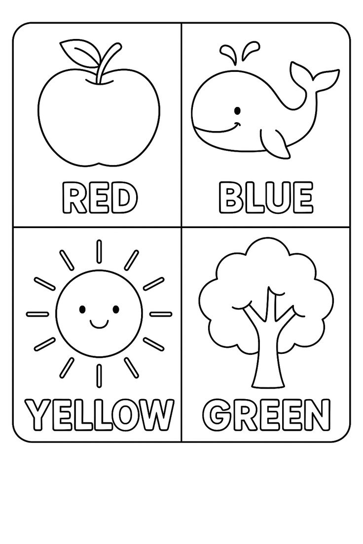 Fun And Educational Preschool Coloring Worksheets For Toddlers In 2025