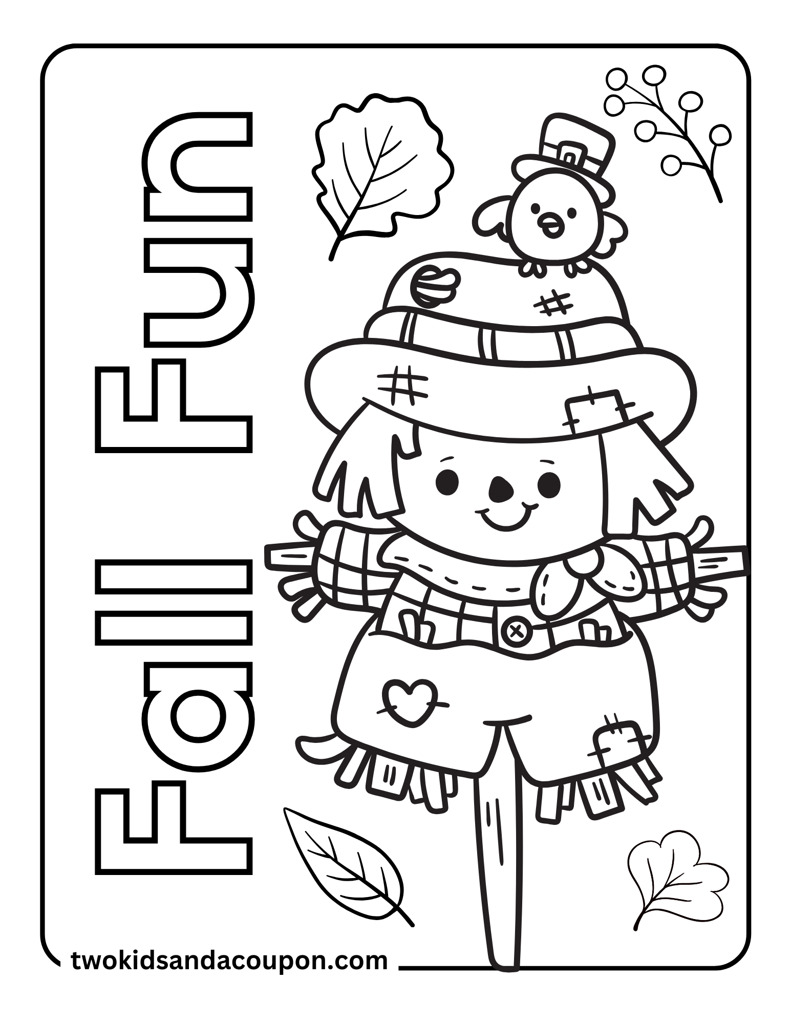 Fun And Festive Free Printable Fall Coloring Pages