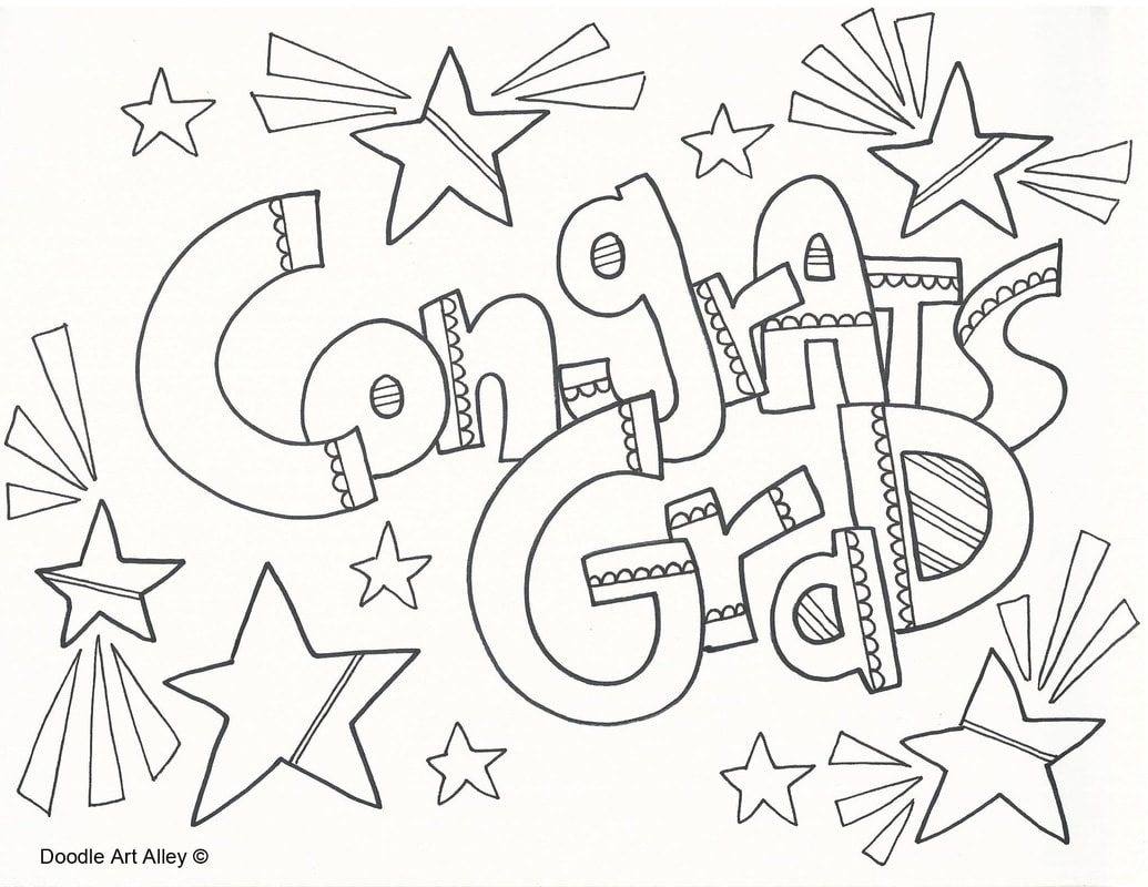 Graduation Coloring Pages And Printables CLASSROOM DOODLES