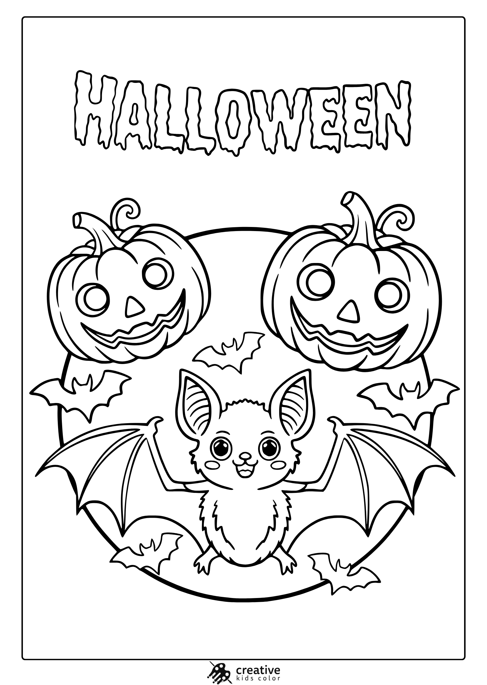 Halloween Coloring Pages 25 Free Printable PDFs 