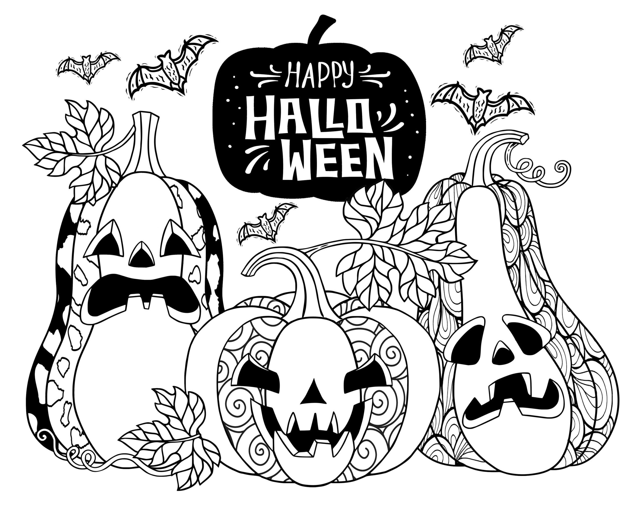 halloween printables coloring pages