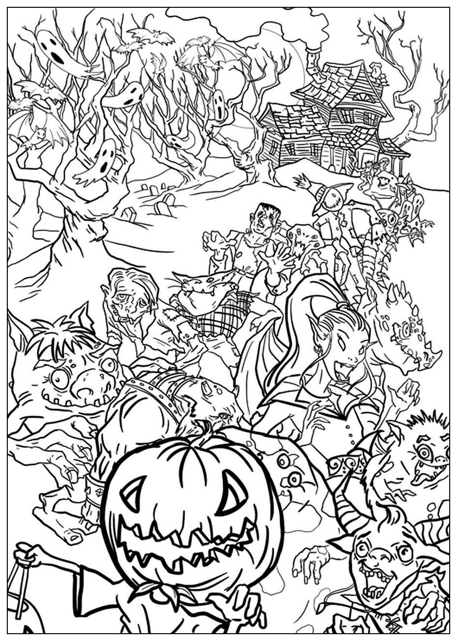 monster coloring pages