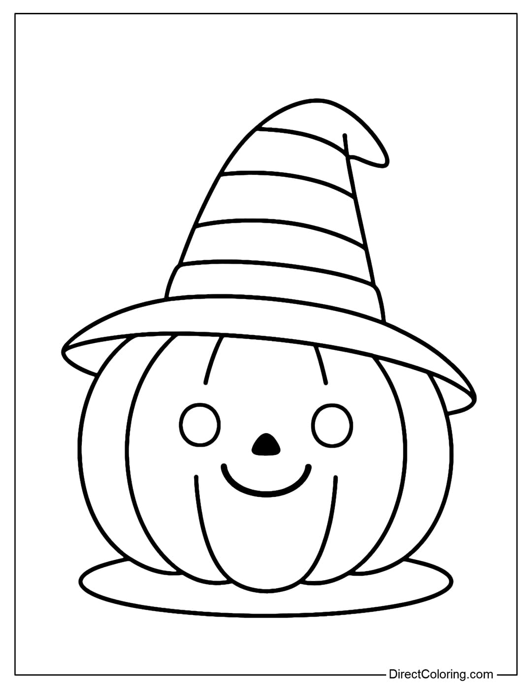 Halloween Pumpkin Coloring Pages Free PDF To Download And Print