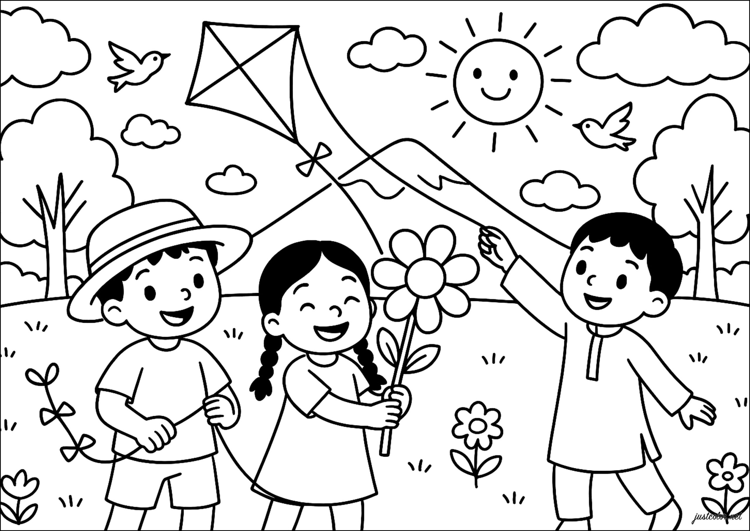 asia coloring pages for preschoolers