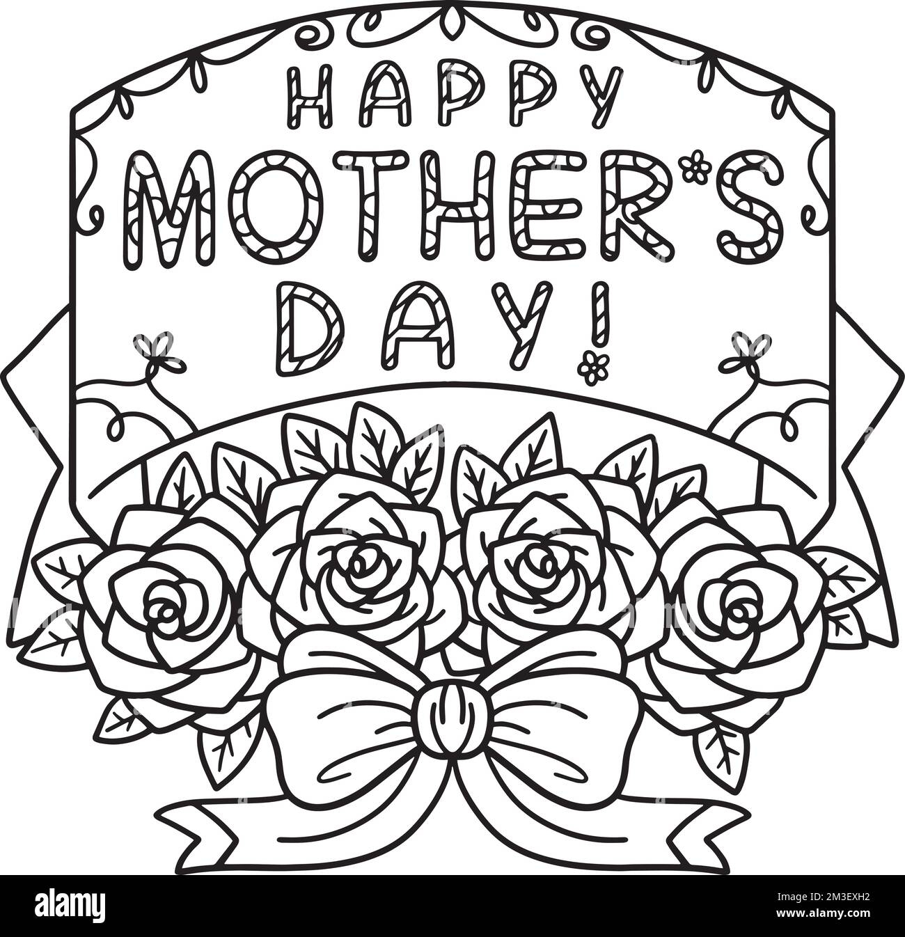 preschool mothers day coloring pages
