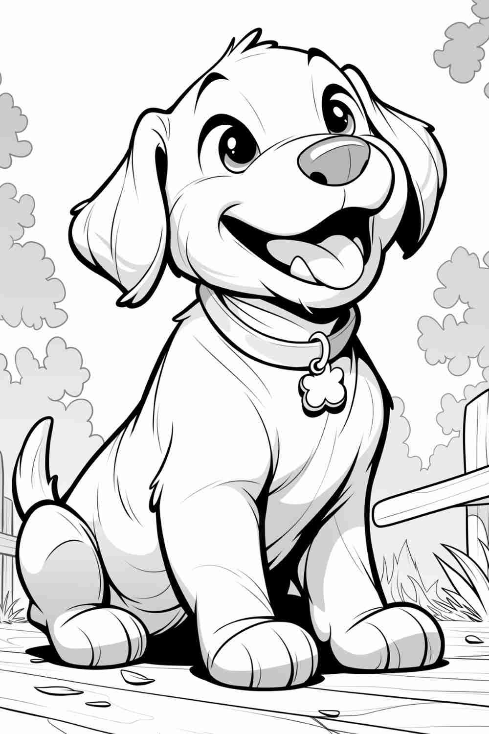 puppy dog coloring pages