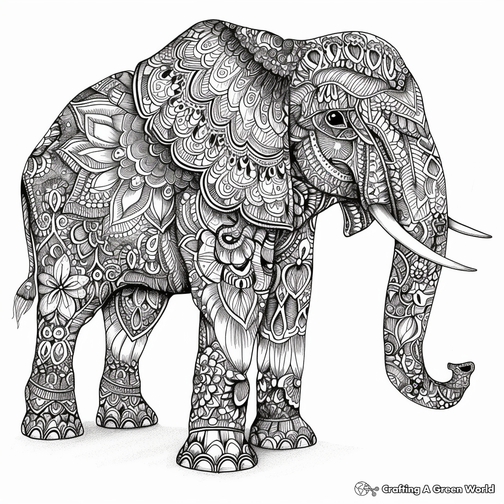 Hard Animal Coloring Pages Free Printable 