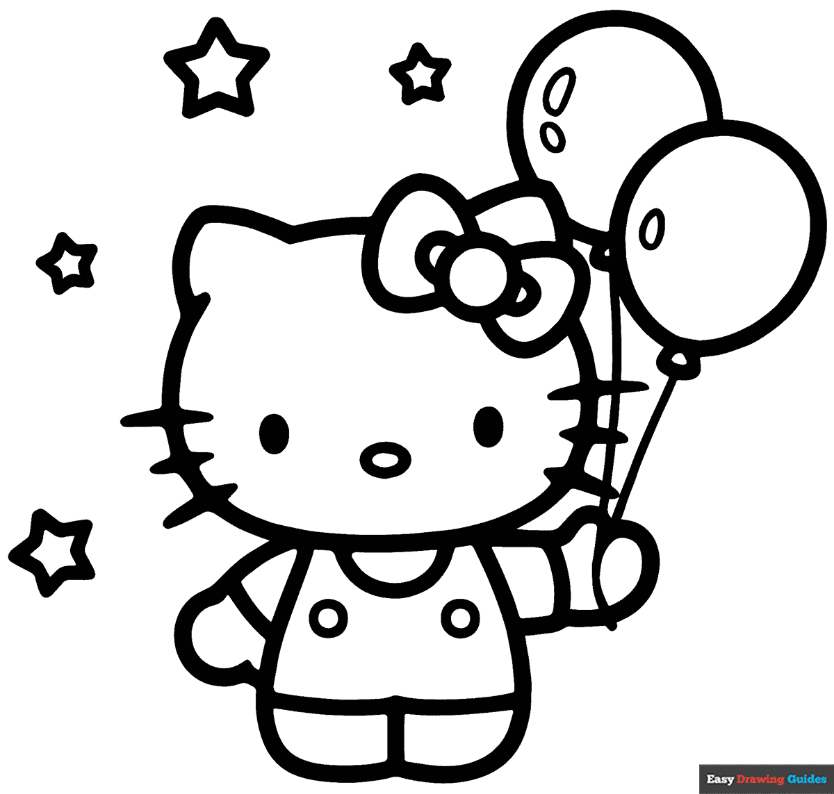 hello kitty coloring pages