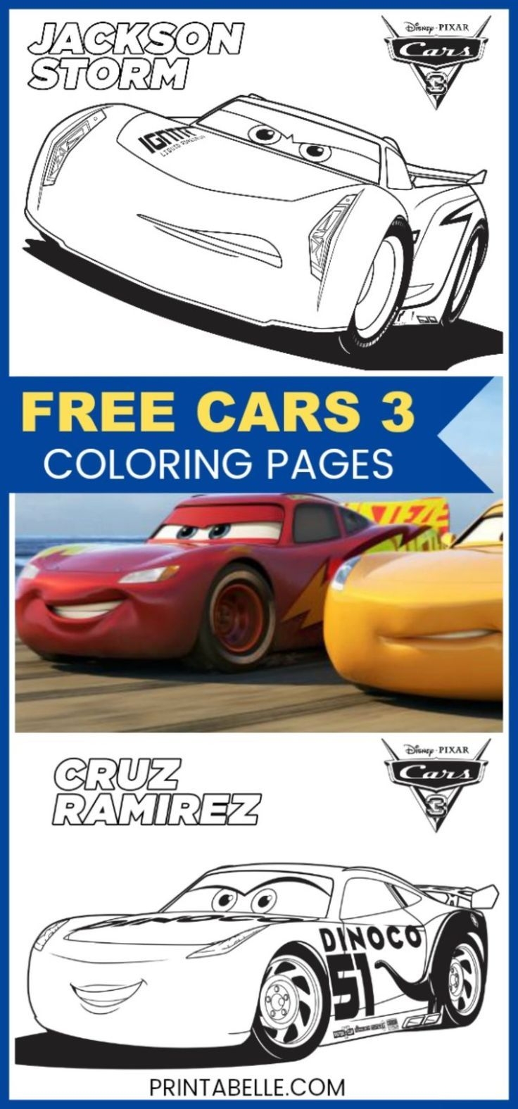 lightning mcqueen coloring page