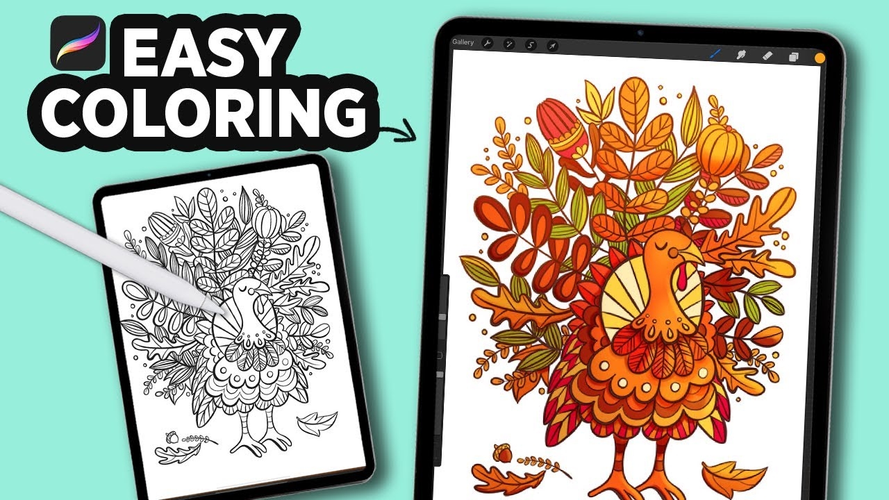 procreate coloring pages