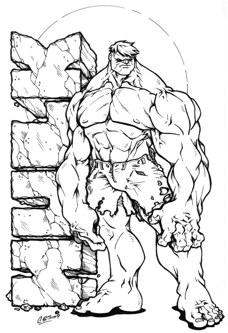 hulk coloring pages