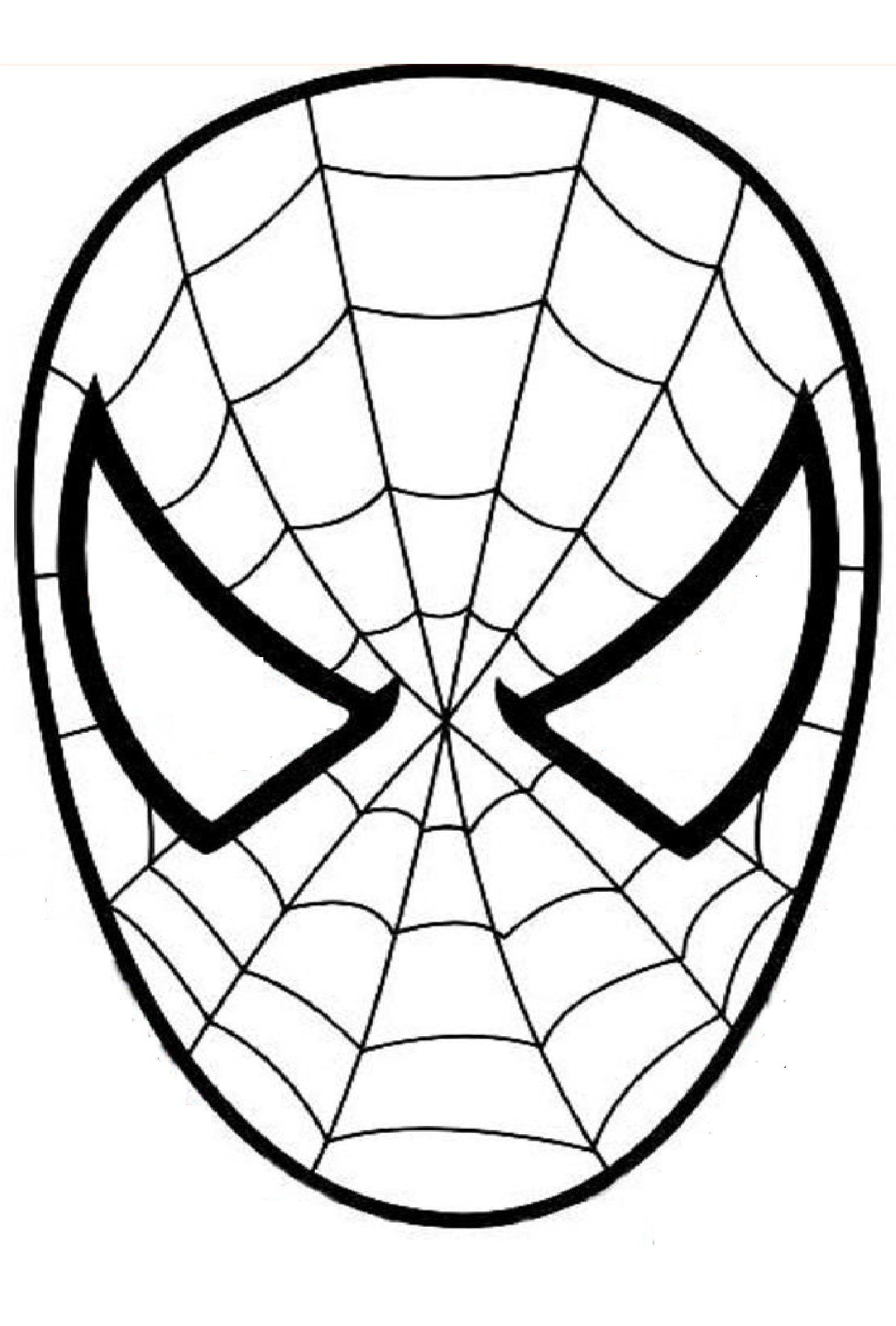 spiderman coloring pages for preschoolers