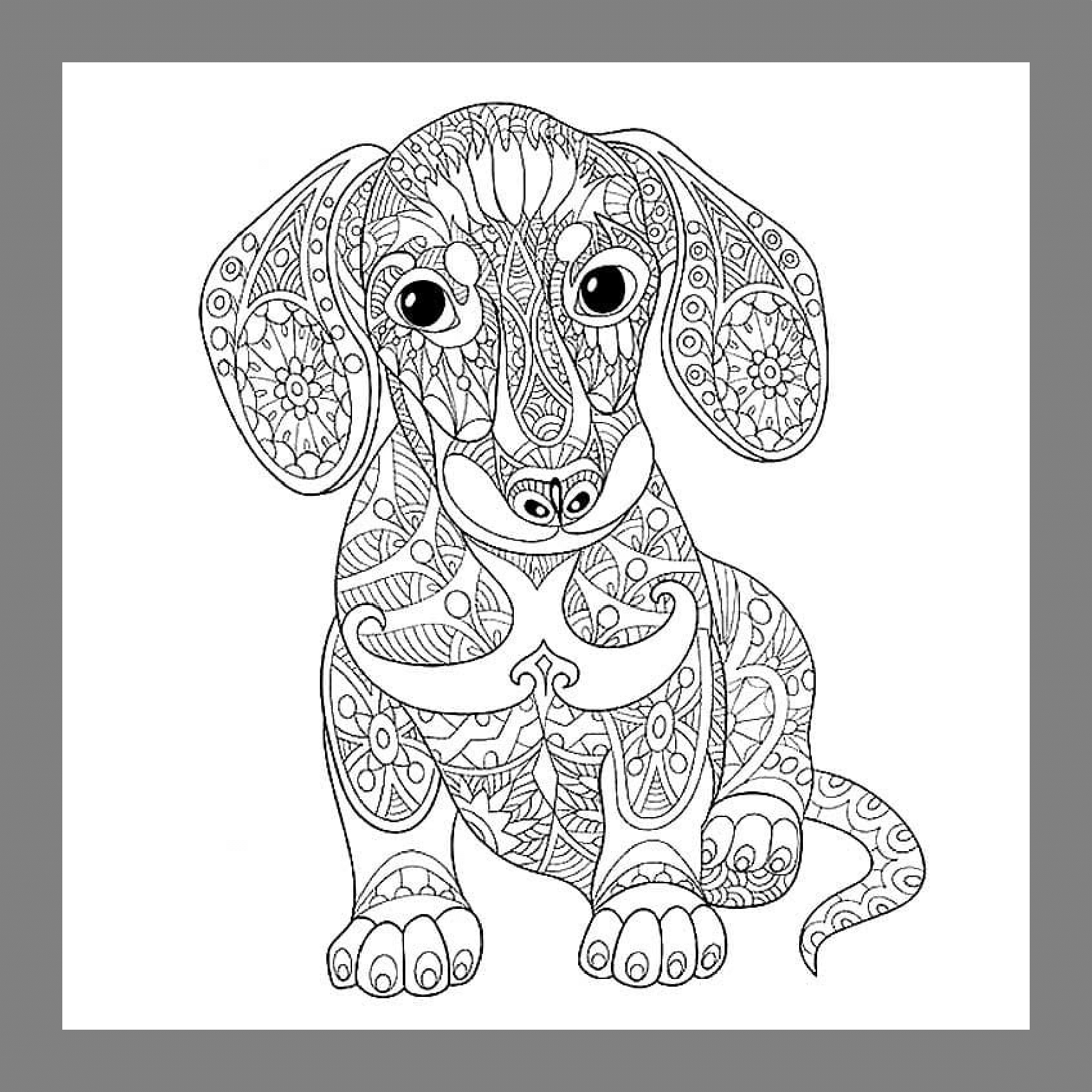 animal coloring pages to print