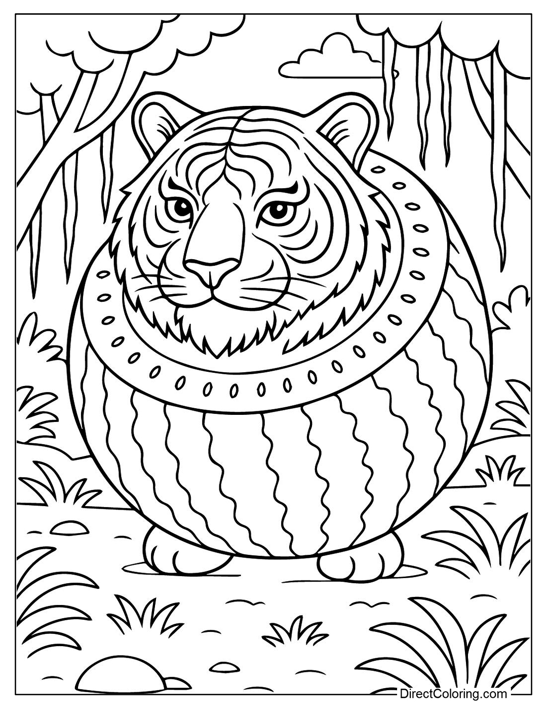 Italian Brainrot Coloring Pages Free PDF To Download And Print