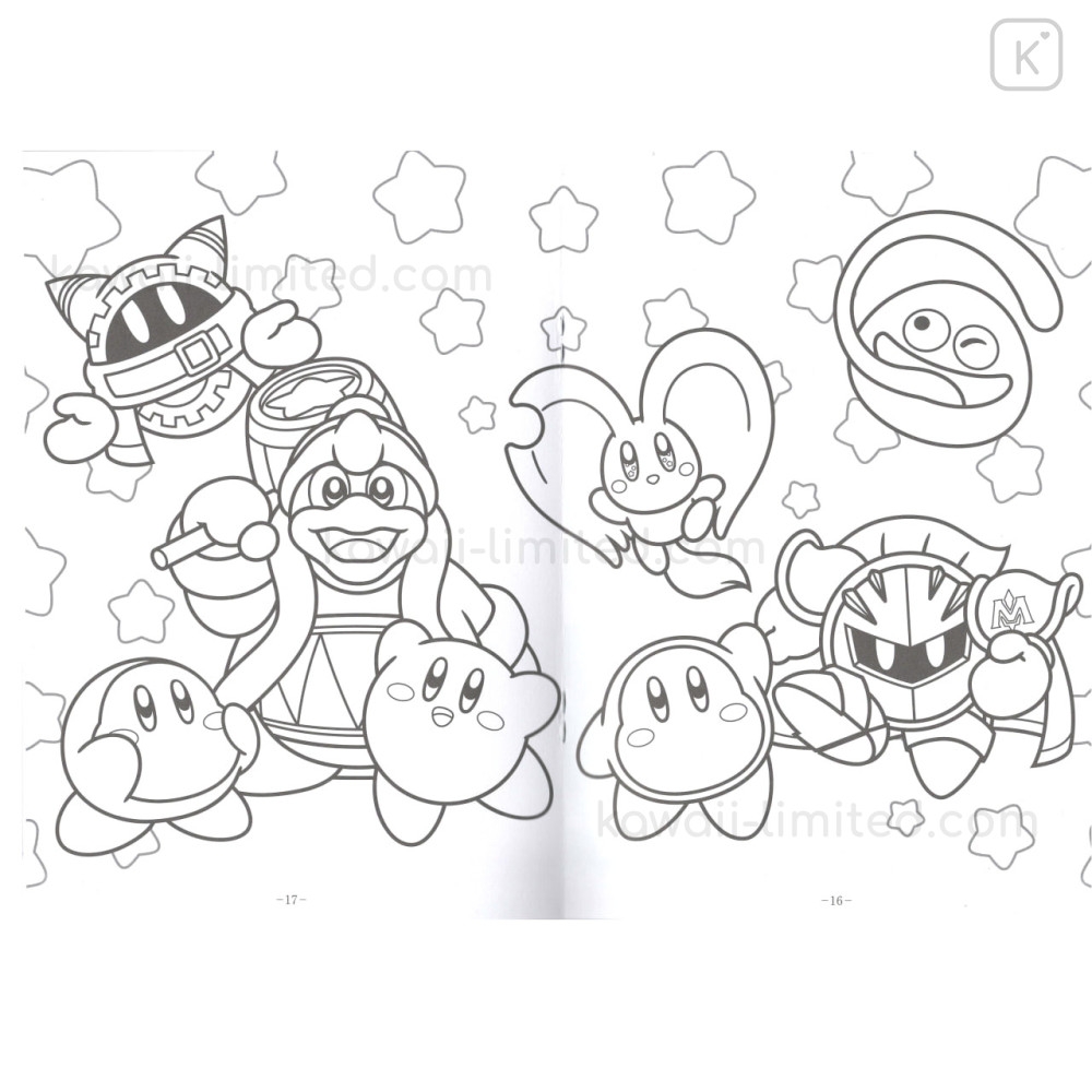 kirby coloring pages
