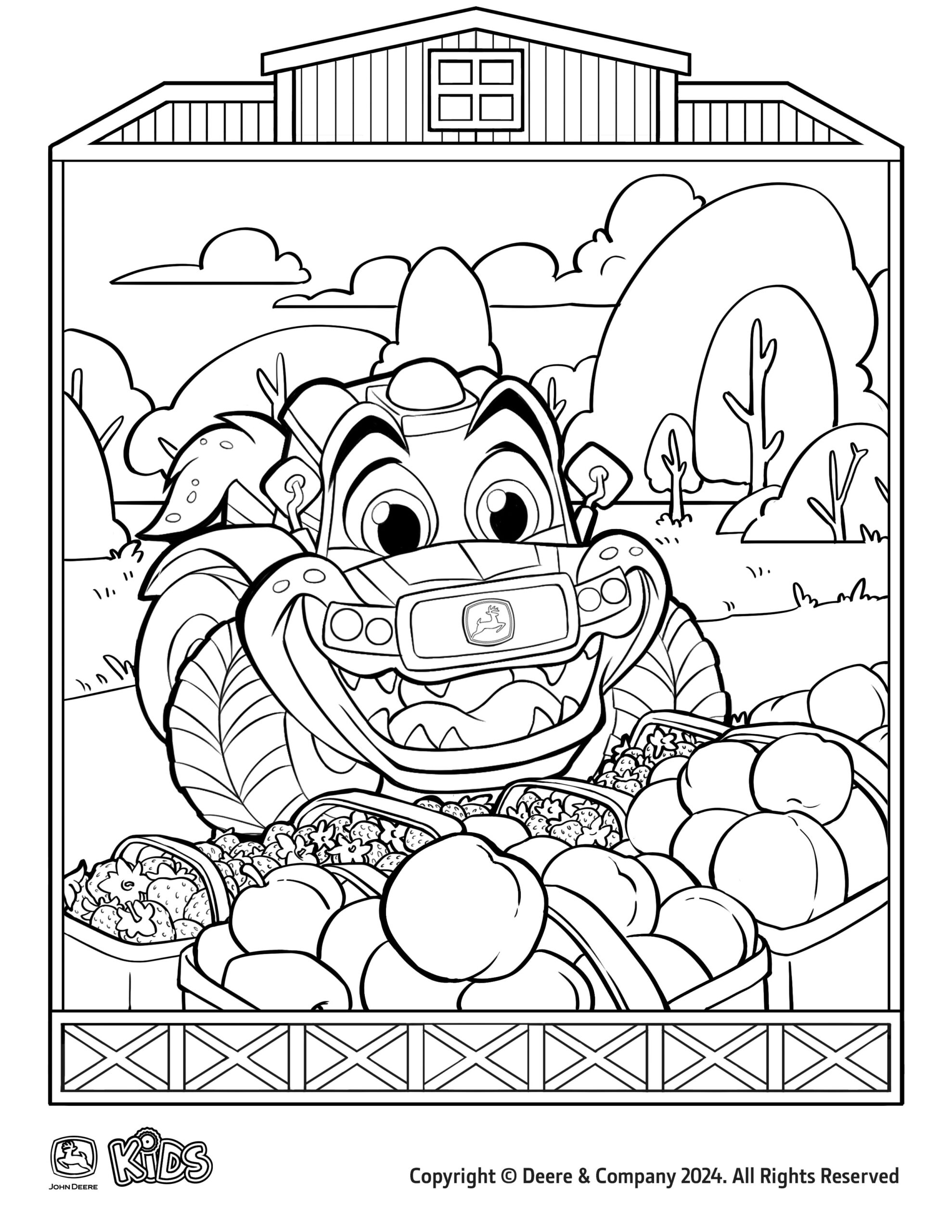 John Deere Kids Coloring Pages John Deere US