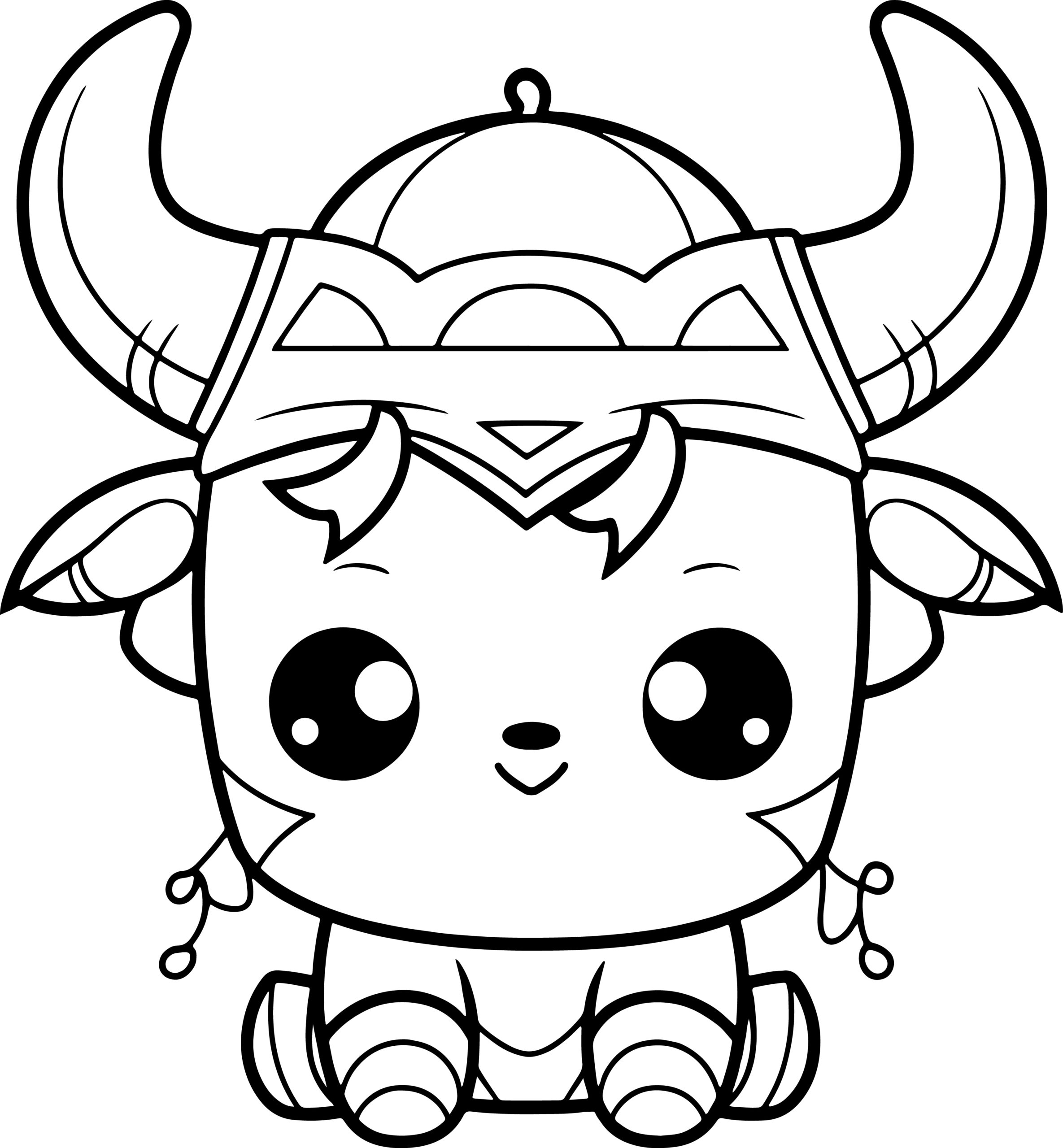 kawaii cute animal coloring pages