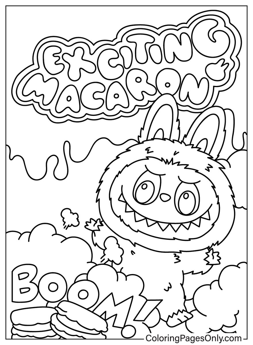 labubu coloring pages