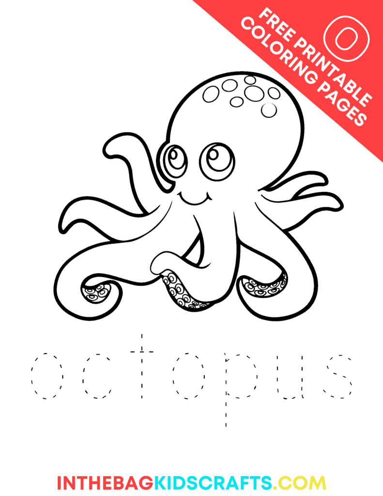 Letter O Coloring Pages For Kids FREE Printables In The Bag Kids Crafts