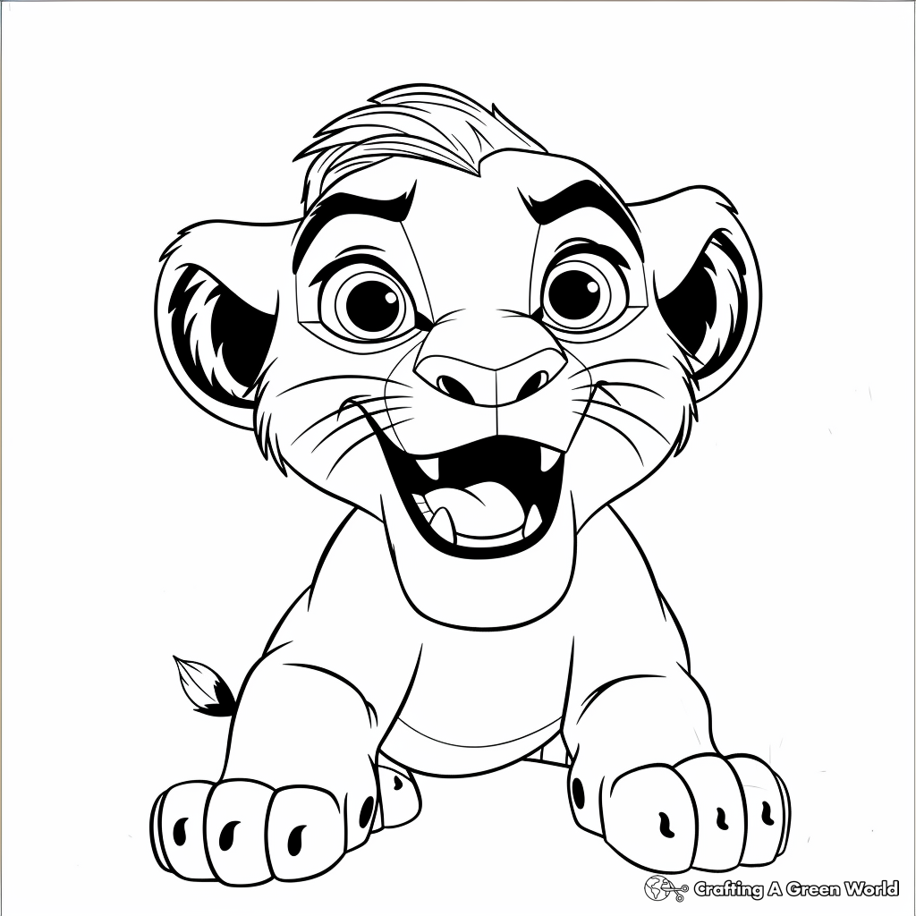 lion king coloring pages
