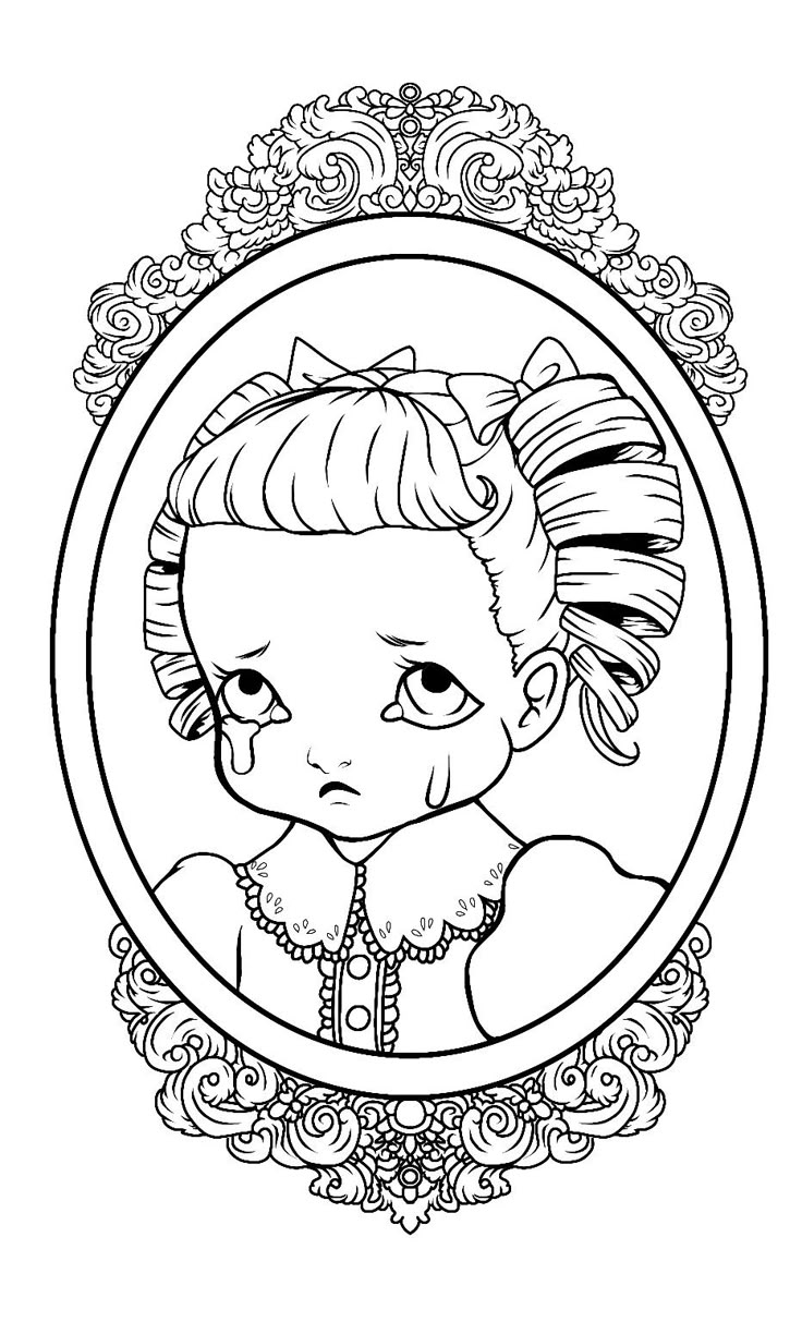 Melanie Martinez CRYBABY Coloring Book
