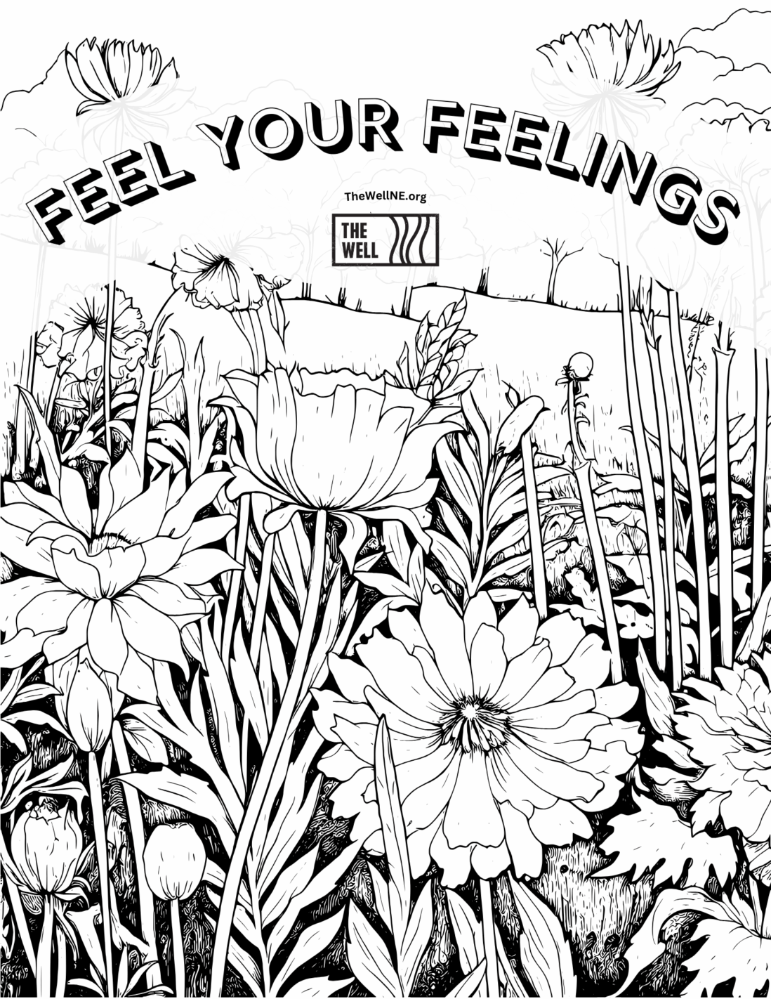Mental Health Downloadable Coloring Sheets The Well