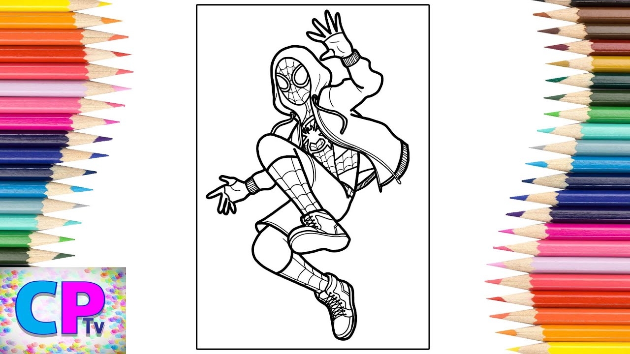 Miles Morales With The Hoodie Coloring Pages Jim Yosef Imagine NCS Release No Copyright Sounds YouTube