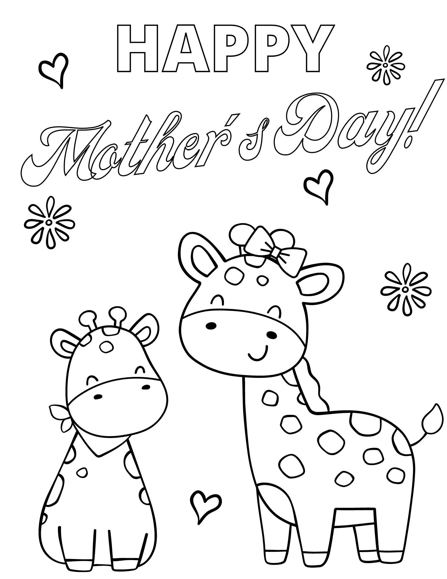Mother s Day Coloring Page Mother s Day Printables Mother s Day Sheets Mother s Day Coloring Book For Kids Happy Mother s Day Coloring Etsy