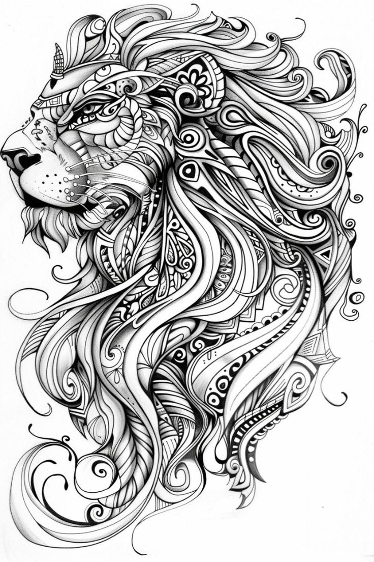 Mythical Creatures V 1 Coloring Pages 60 Pages Adult Coloring Pages 