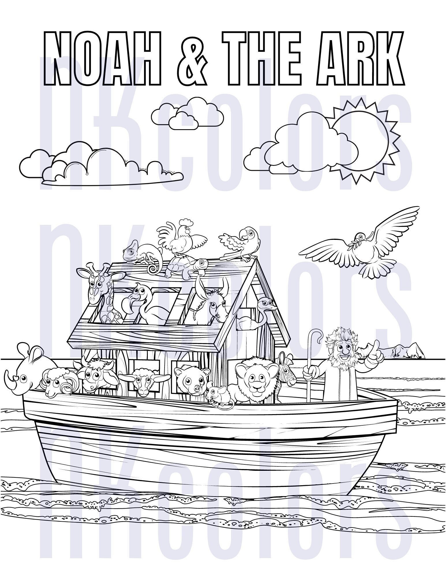 Noah The Ark Etsy