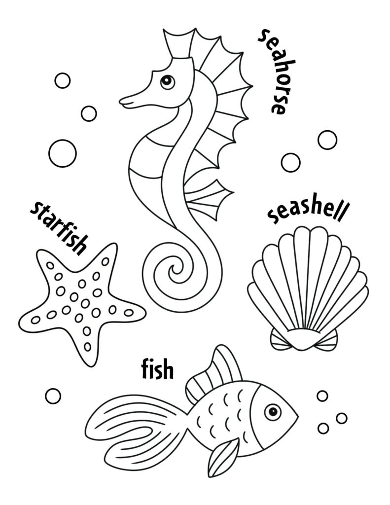 Ocean Theme Preschool Lesson Plan With Free Ocean Printables The Hollydog Blog