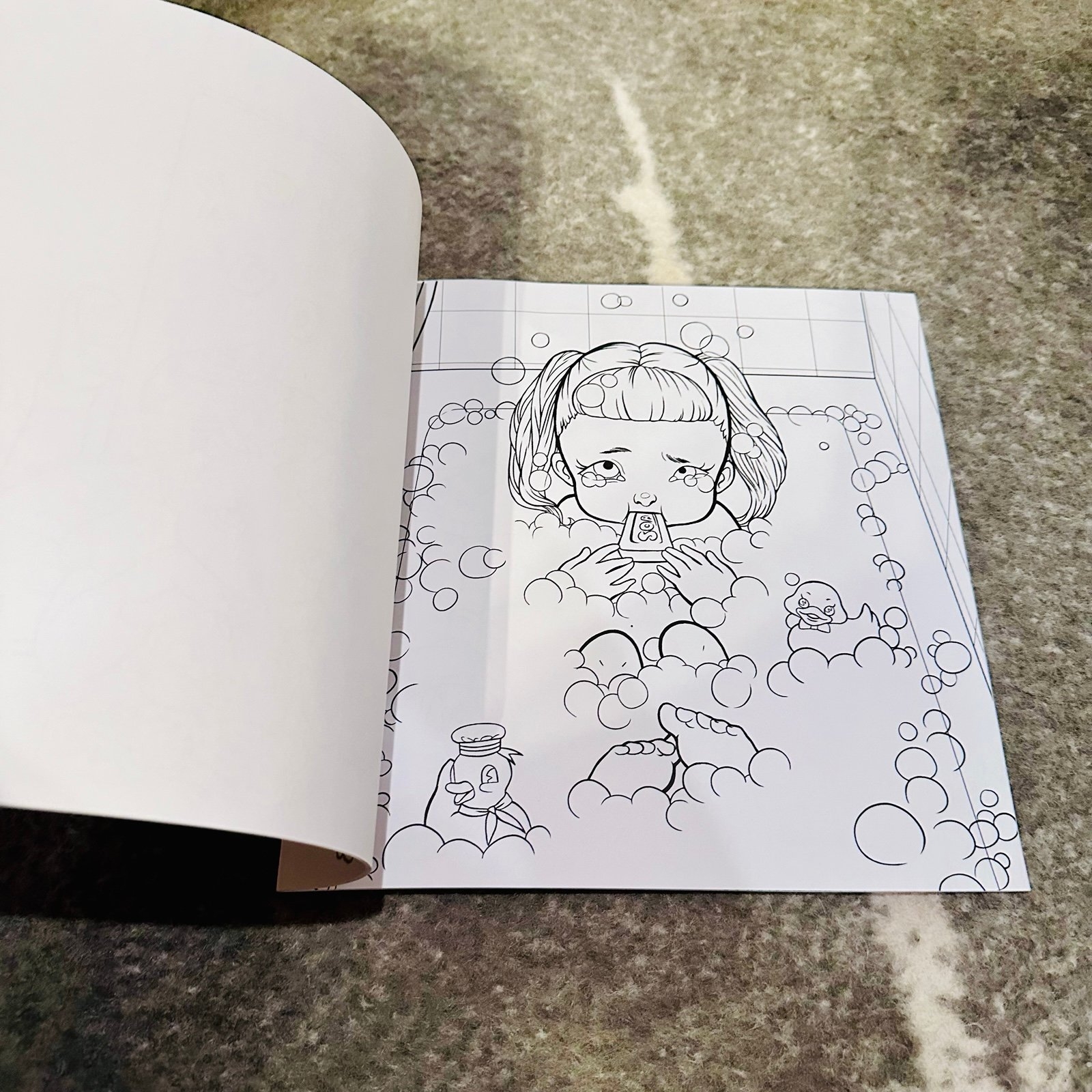 Original Melanie Martinez Crybaby Coloring Book