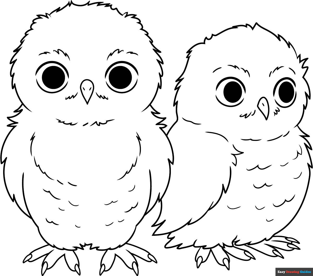 owl coloring pages for preschoolers