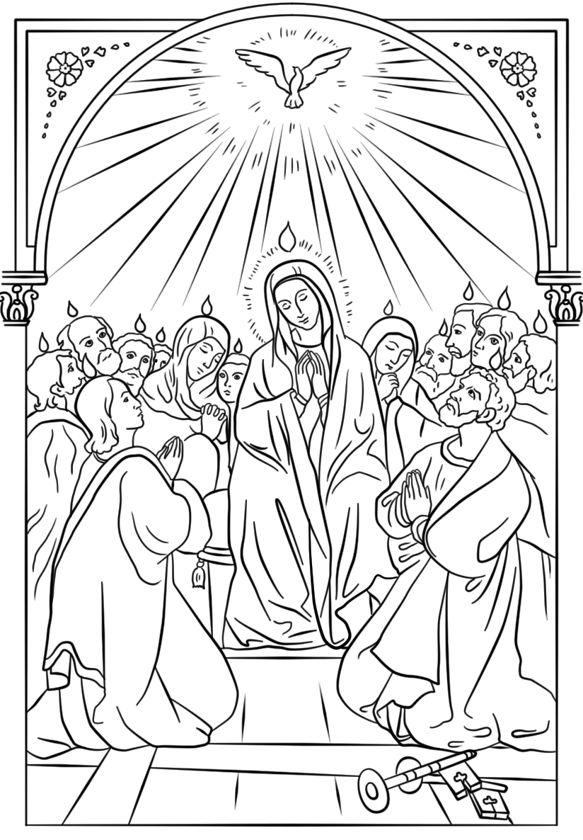 Pentecost 15 Free Printable Coloring Pages