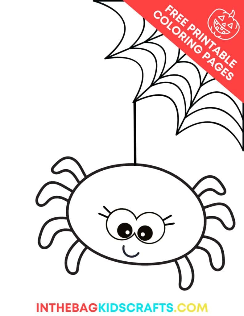 Preschool Halloween Coloring Pages Free Printable In The Bag Kids Crafts