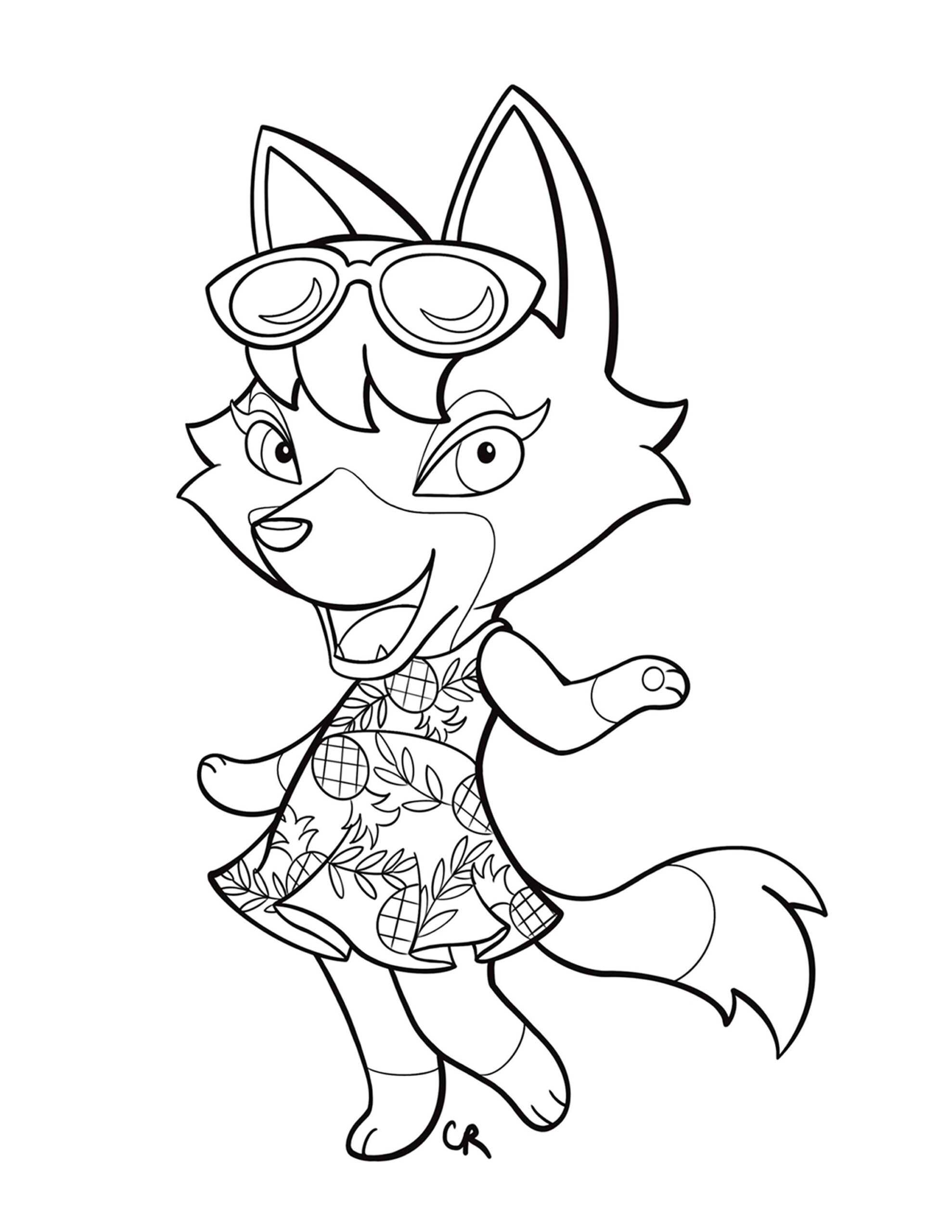 Printable Animal Crossing Coloring Pages Pack 2 Etsy