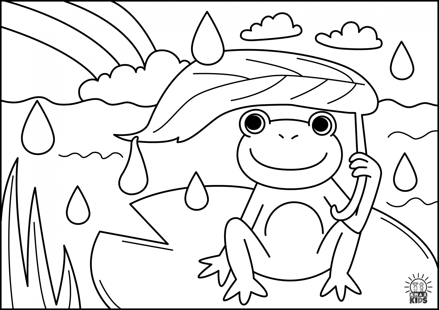 preschool spring coloring pages printable