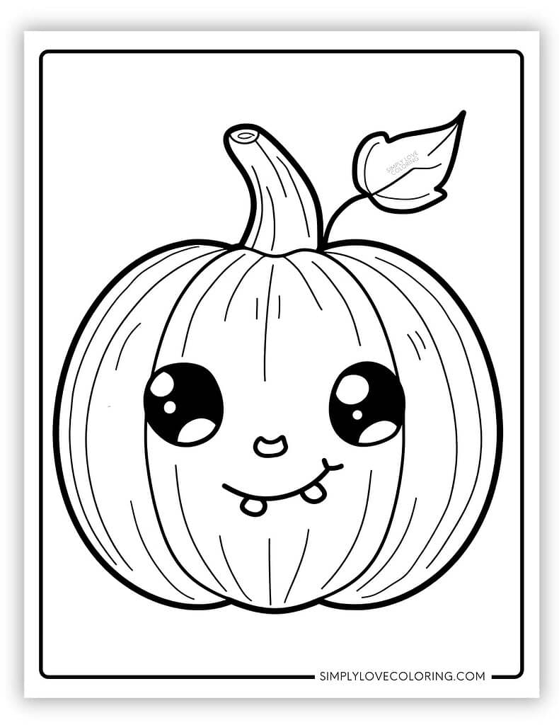 pumpkin coloring pages for preschoolers