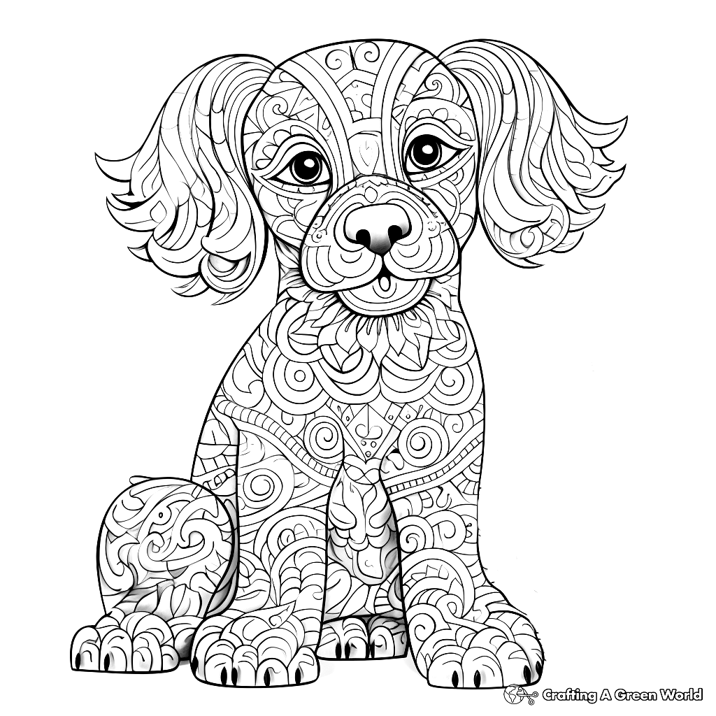 coloring pages dogs
