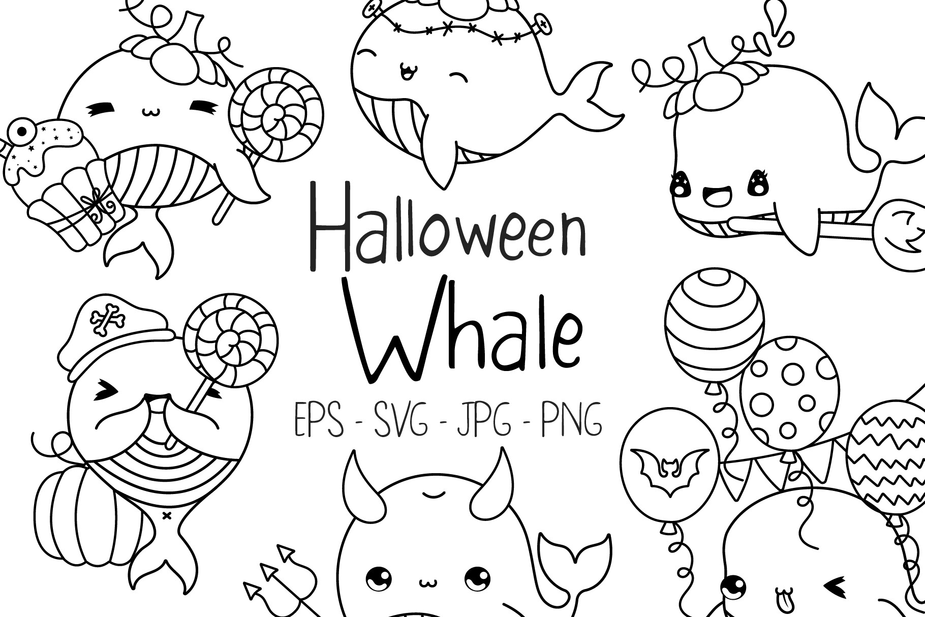 halloween animals coloring pages