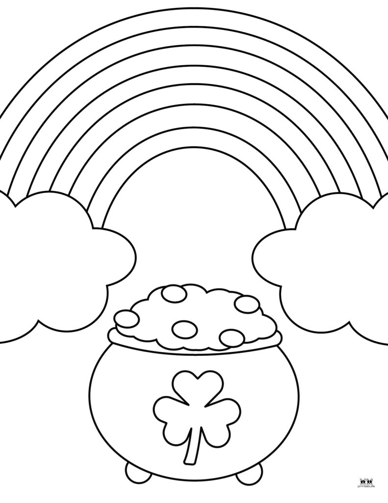 Shamrock Templates Coloring Pages 30 FREE Printables Printabulls