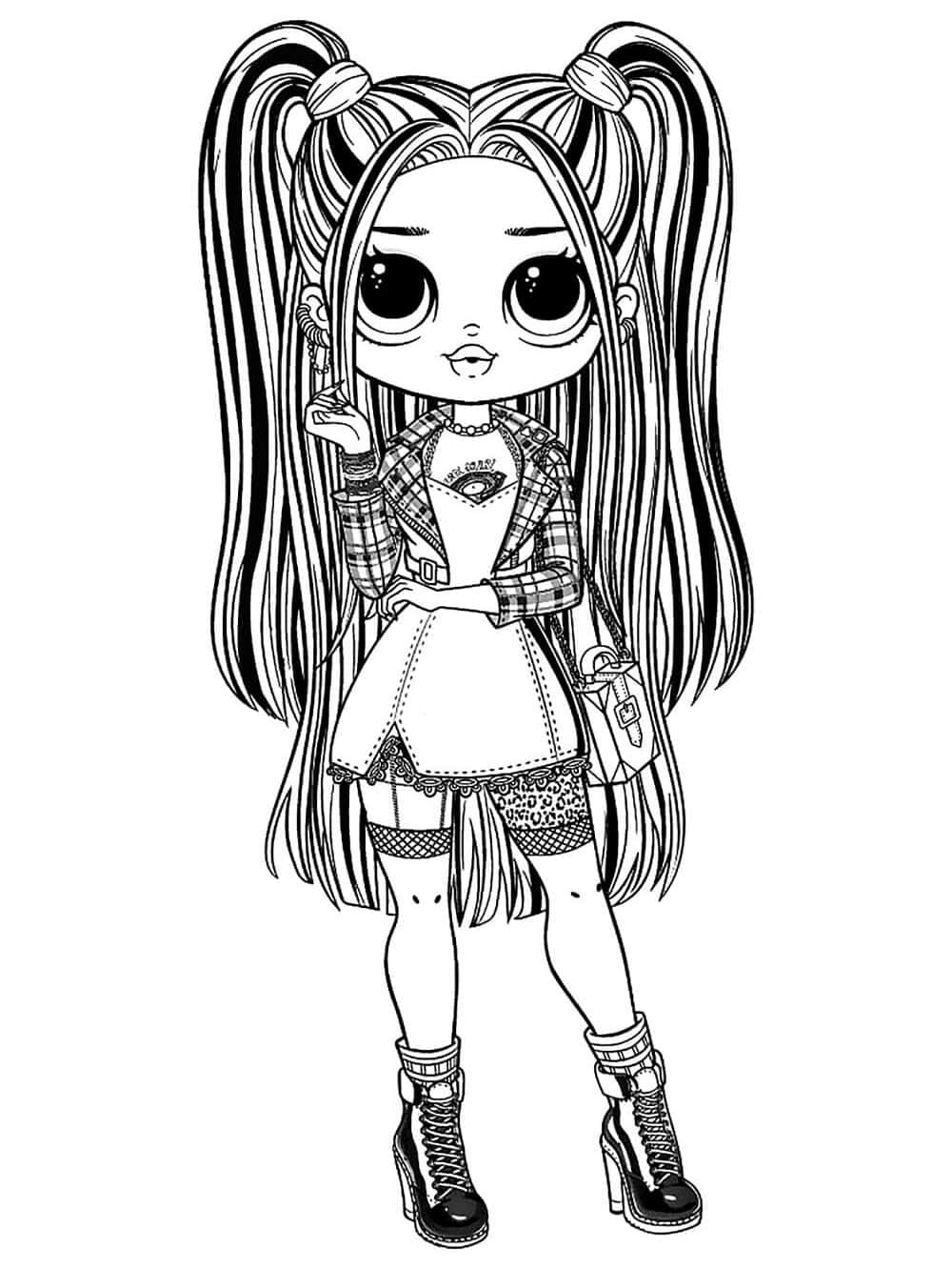 Shop Color Lol Dolls Deals Lol Suprise Doll Coloring Pages Free Printable Lol Dolls