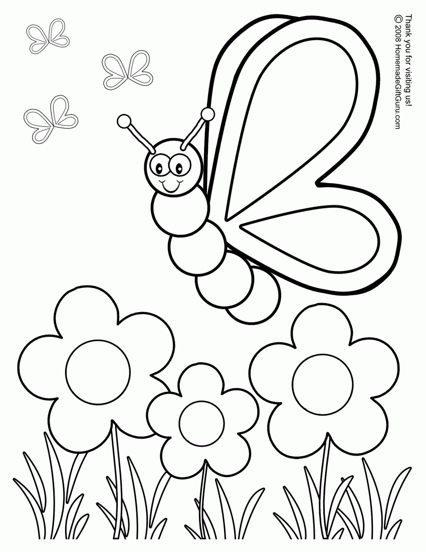free coloring pages preschool